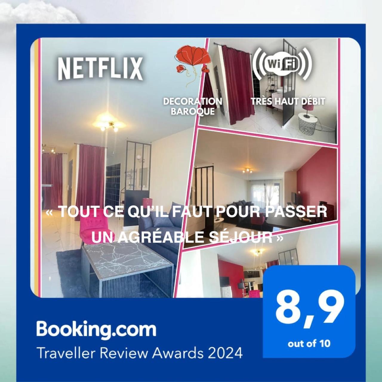 Studio Barok Proche Autoroute, Plages Et Attractions, Wifi - Tv, Calme Bessan Extérieur photo